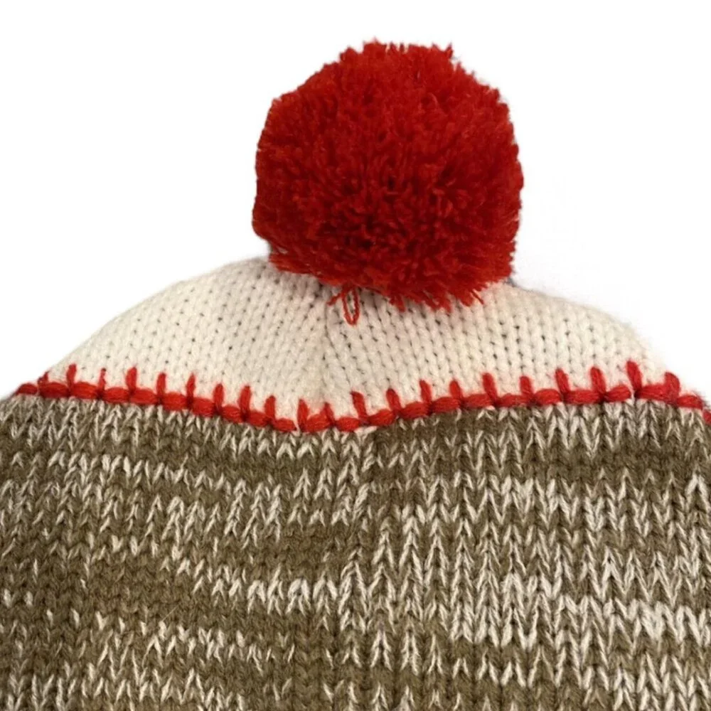 Sock Monkey 2-4Y Winter Hat
